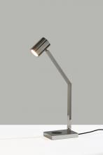 Adesso 10036311PN - Newman Task Lamp w. Wireless Charging