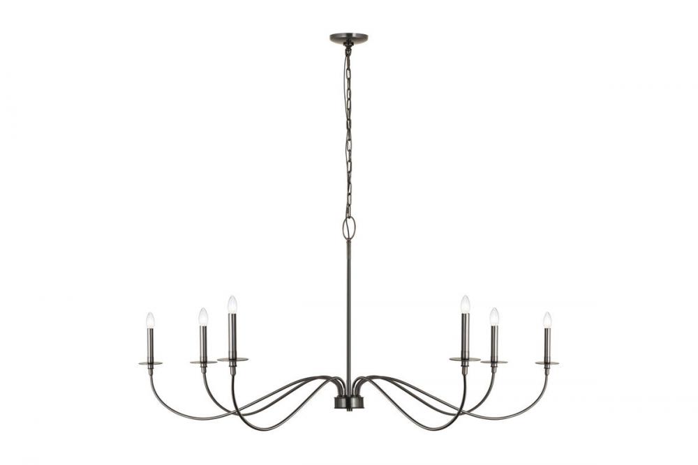 6 Light Chandelier