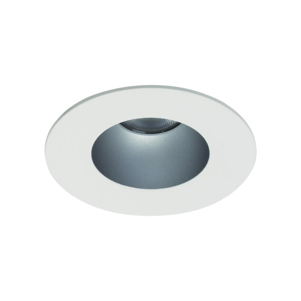 Ocularc 1.0 LED Round Open Reflector Trim with Light Engine and New Construction or Remodel Housin