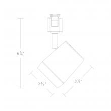 WAC Canada L-7011-CS-WT - Ocularc 7011 - 5CCT Track Luminaire