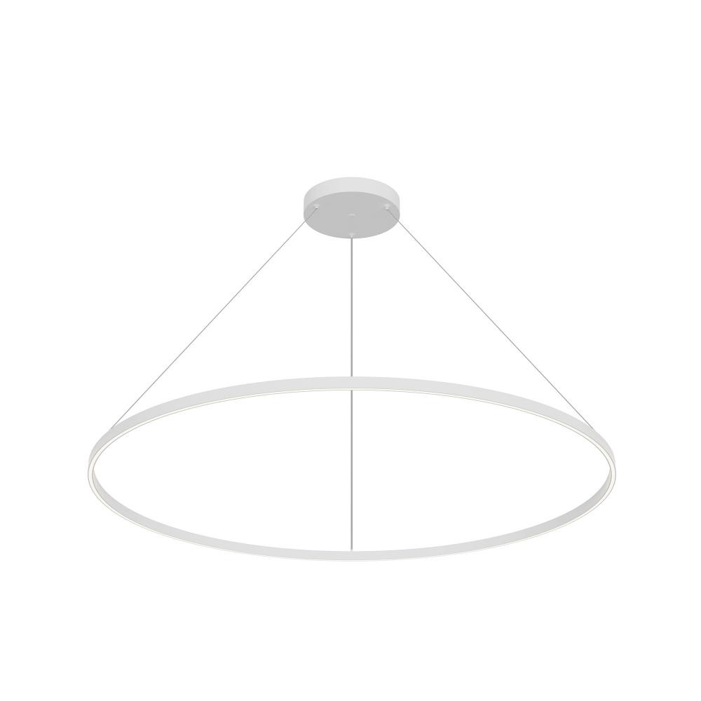 Cerchio 60-in White LED Pendant