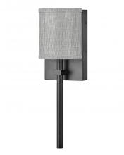 Hinkley Canada 41009BK - Small Single Light Sconce