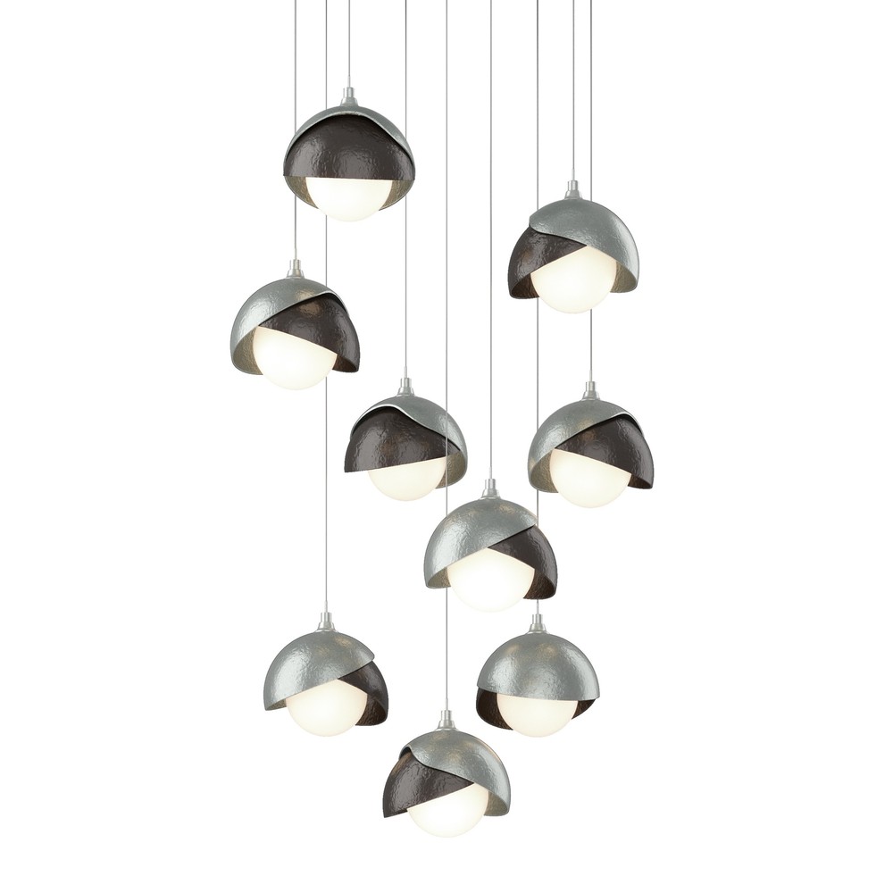 Brooklyn 9-Light Double Shade Pendant