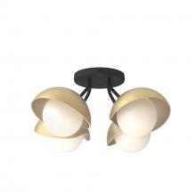 Hubbardton Forge - Canada 121375-SKT-10-86-GG0711 - Brooklyn 4-Light Single Shade Semi-Flush