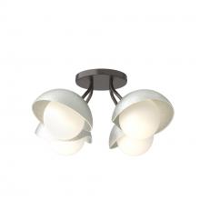 Hubbardton Forge - Canada 121375-SKT-14-82-GG0711 - Brooklyn 4-Light Single Shade Semi-Flush