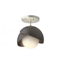 Hubbardton Forge - Canada 121377-SKT-82-14-GG0711 - Brooklyn 1-Light Double Shade Semi-Flush