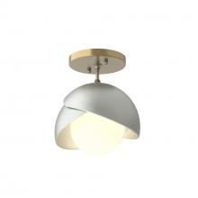 Hubbardton Forge - Canada 121377-SKT-86-82-GG0711 - Brooklyn 1-Light Double Shade Semi-Flush