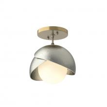 Hubbardton Forge - Canada 121377-SKT-86-85-GG0711 - Brooklyn 1-Light Double Shade Semi-Flush