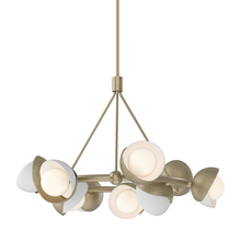 Hubbardton Forge - Canada 131068-SKT-MULT-84-02-GG0711 - Brooklyn 9-Light Double Shade Ring Pendant