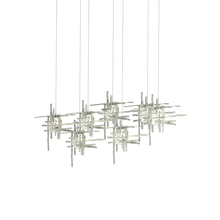 Hubbardton Forge - Canada 131095-SKT-LONG-82-II0728 - Tura 7-Light Seeded Glass Pendant