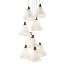 Hubbardton Forge - Canada 131102-SKT-LONG-14-SH1987 - Mobius 9-Light Pendant