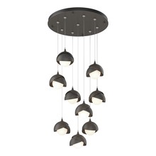 Hubbardton Forge - Canada 131105-SKT-STND-07-20-GG0711 - Brooklyn 9-Light Double Shade Pendant