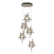 Hubbardton Forge - Canada 131128-SKT-STND-84-YC0305 - Tura 5-Light Frosted Glass Pendant