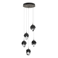 Hubbardton Forge - Canada 131137-SKT-LONG-20-BP0754 - Chrysalis 5-Light Small Crystal Pendant