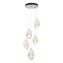 Hubbardton Forge - Canada 131138-SKT-LONG-82-WP0755 - Chrysalis 5-Light Large Crystal Pendant