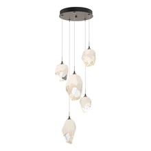 Hubbardton Forge - Canada 131139-SKT-LONG-05-WP0756 - Chrysalis 5-Light Mixed Crystal Pendant