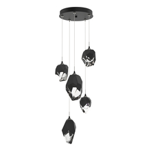 Hubbardton Forge - Canada 131139-SKT-STND-10-BP0756 - Chrysalis 5-Light Mixed Crystal Pendant