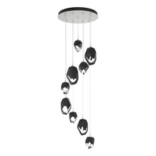 Hubbardton Forge - Canada 131142-SKT-LONG-02-BP0756 - Chrysalis 9-Light Mixed Crystal Pendant