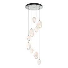 Hubbardton Forge - Canada 131142-SKT-LONG-82-WP0756 - Chrysalis 9-Light Mixed Crystal Pendant