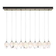 Hubbardton Forge - Canada 131143-SKT-LONG-84-WP0754 - Chrysalis 10-Light Small Crystal Pendant