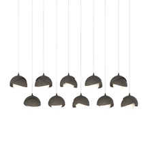 Hubbardton Forge - Canada 131205-SKT-LONG-07-07-GG0711 - Brooklyn 10-Light Double Shade Pendant