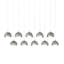 Hubbardton Forge - Canada 131205-SKT-LONG-82-82-GG0711 - Brooklyn 10-Light Double Shade Pendant