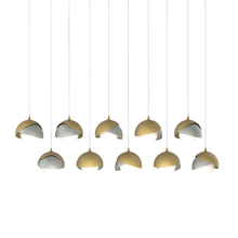 Hubbardton Forge - Canada 131205-SKT-LONG-86-82-GG0711 - Brooklyn 10-Light Double Shade Pendant