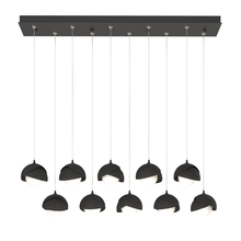 Hubbardton Forge - Canada 131205-SKT-STND-10-10-GG0711 - Brooklyn 10-Light Double Shade Pendant