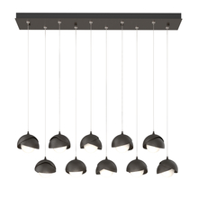 Hubbardton Forge - Canada 131205-SKT-STND-14-14-GG0711 - Brooklyn 10-Light Double Shade Pendant