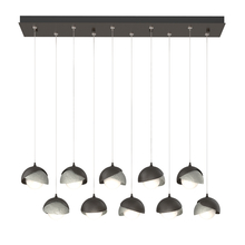 Hubbardton Forge - Canada 131205-SKT-STND-14-85-GG0711 - Brooklyn 10-Light Double Shade Pendant