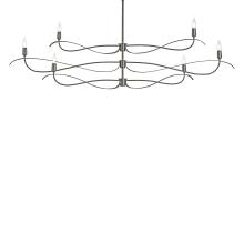 Hubbardton Forge - Canada 136352-SKT-MULT-20 - Willow 6-Light Large Chandelier