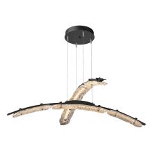 Hubbardton Forge - Canada 137587-LED-STND-10-ZM0749 - Glissade Double Large LED Pendant