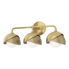 Hubbardton Forge - Canada 201375-SKT-86-84-GG0711 - Brooklyn 3-Light Double Shade Bath Sconce