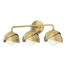 Hubbardton Forge - Canada 201375-SKT-86-86-GG0711 - Brooklyn 3-Light Double Shade Bath Sconce