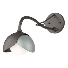 Hubbardton Forge - Canada 201377-SKT-14-82-GG0711 - Brooklyn 1-Light Double Shade Long-Arm Sconce