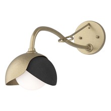 Hubbardton Forge - Canada 201377-SKT-84-10-GG0711 - Brooklyn 1-Light Double Shade Long-Arm Sconce