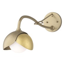 Hubbardton Forge - Canada 201377-SKT-84-86-GG0711 - Brooklyn 1-Light Double Shade Long-Arm Sconce