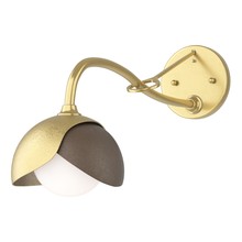 Hubbardton Forge - Canada 201377-SKT-86-05-GG0711 - Brooklyn 1-Light Double Shade Long-Arm Sconce