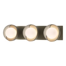 Hubbardton Forge - Canada 201378-SKT-84-82-GG0711 - Brooklyn 3-Light Straight Double Shade Bath Sconce