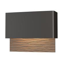 Hubbardton Forge - Canada 302630-LED-14-77 - Stratum Dark Sky Friendly LED Outdoor Sconce