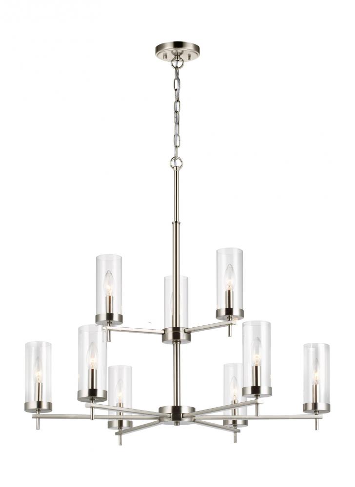 Zire Nine Light Chandelier