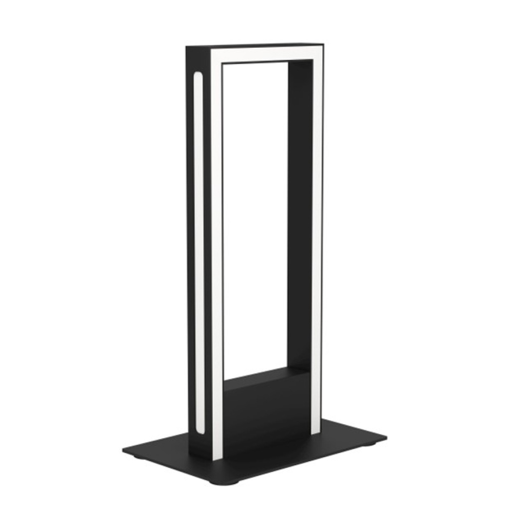 1 LT Integrated LED Table Lamp w/ Black Finish & White Diffuser