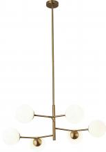Bethel International Canada KJ02 - Chandelier Antique Brass