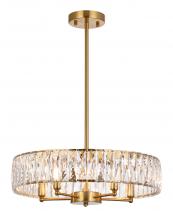 Bethel International Canada OC42C22G - Chandelier Metal & Crystal