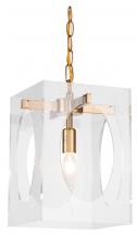 Bethel International Canada TD23P8AB - Single Pendant Lighting Antique Brass