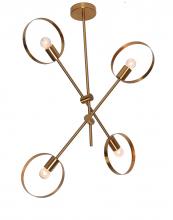 Bethel International Canada TR69C24BR - Chandelier Brushed Bronze