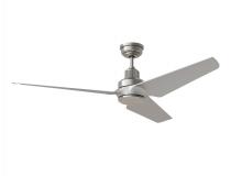 Visual Comfort & Co. Fan Collection 3RULSM52BSD - Ruhlmann Smart 52" Dimmable Indoor/Outdoor Integrated LED Brushed Steel Ceiling Fan